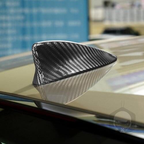 Carbon Fiber Shark Fin Antenna Protector Roof Aerial Cover Exterior Modification Car Parts for Lexus LS ES LX NX IS CT RC UX LM