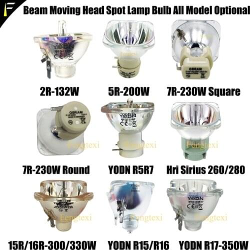 R Series Stage Moving Head Beam MSD Lamp Replacing Bulb 2R5R7R10R16R17R 132w200w230w280w330w Light Source HID Discharge Lamp