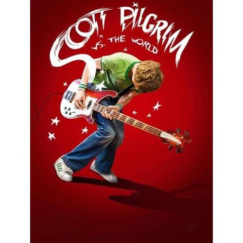 13style ChooseScott Pilgrim Movie Art Film Print Silk Poster Home Wall Decor 24x36inch