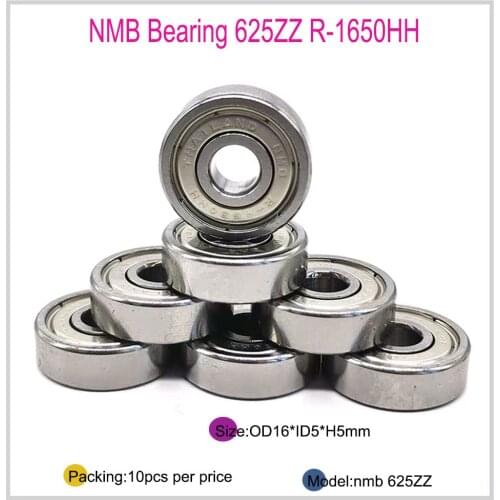 NMB Pulley Ball Bearing 625 ID5*OD16*W5mm for High Speed EDM Wire Cutting Machine