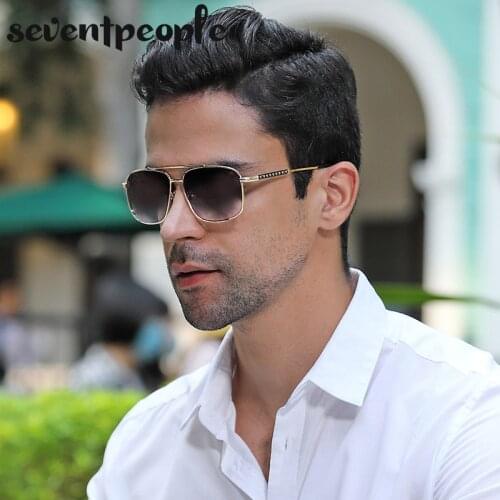 Retro Square Sunglasses Oversized Men Women High Quality Sun Glasses 2020 Brand Designer Fashion Vintage Gradient Gafas De Sol