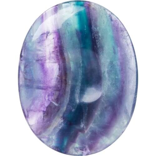 Sporadic 1pc Natural Massage Stones Massage Rose Quartz Crystal Fluorite Natural Energy Massage Rock Body Health Care Stone