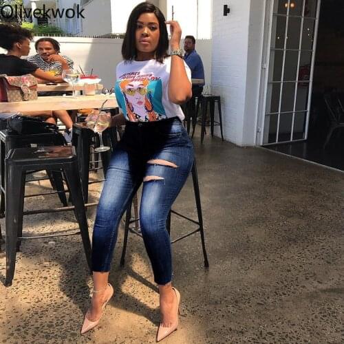 Olivekwok 2021 Woman Fashion Solid Pants Sexy Hollow Out Pencil Pants Ziper Full Length Jeans Woman