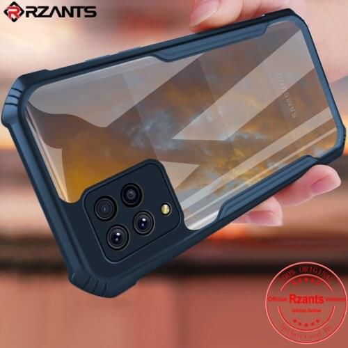 Rzants For Samsung Galaxy A42 5G Case Hard [Blade] Shockproof Slim Crystal Clear Cover funda Casing