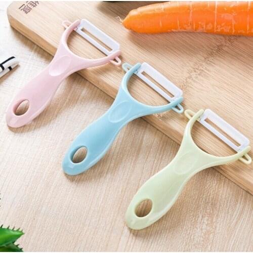 1pcs Creative Ceramic Fruit Knife Vegetable Fast Peeler Home Kitchen Tools