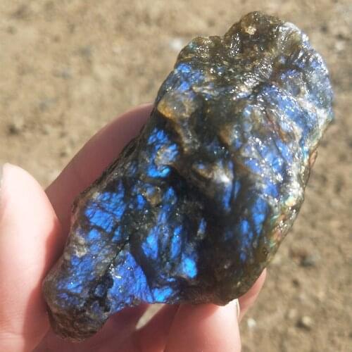 1pieces natural quartz crystal flash laolite presents natural stone and mineral without polish