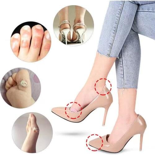 1Pcs Women High Heel Pad Anti wear Stickers Corns Blisters Calluses Protector Relief The Pain Feet Care Insert Tool Foot Patch