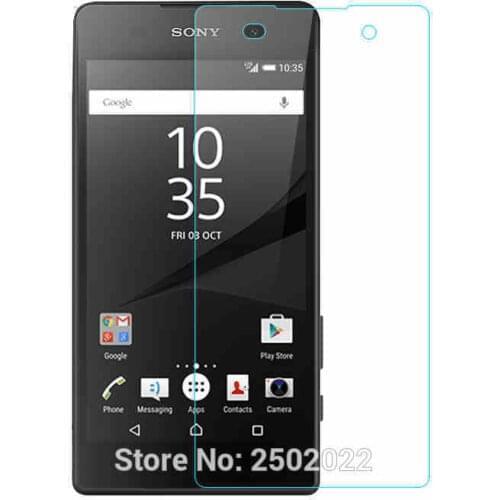 2pcs For Sony Xperia E5 Tempered glass Screen Protector 0.26mm Safety Protective Film on E 5 F3311 F3313 Lte F 3311 3313 Guard