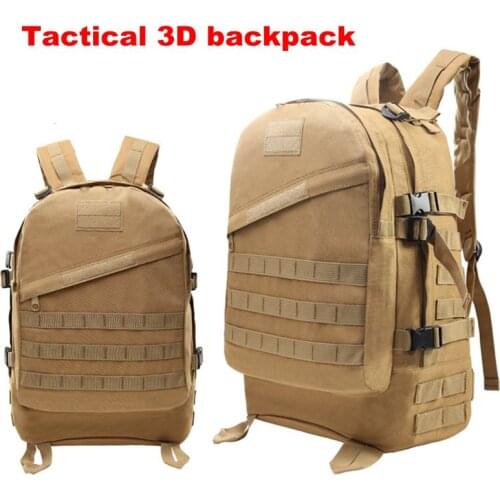 40L Military Backpacks Army Assault Molle Tactical Bag Outdoor 3D Pack Man Trekking Hiking Rucksack Hunting Bag Camouflage