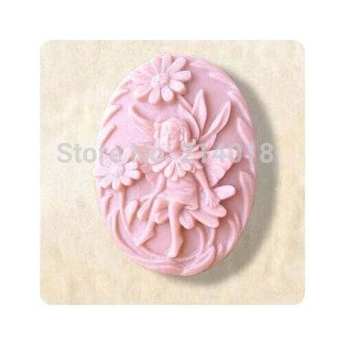 Free shipping Angel /flower chocolate mold fondant Cake decoration mold for fondant mold Handmade soap mold