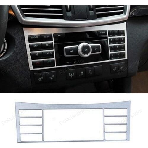For Benz W212 E Class 2010-2015 Aluminium Interior Center Console Button Switch Panel decoration Cover Trim car styling