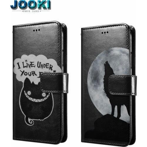 JOOKI Customized Phone PU Flip Leather Case Cover For TP-LINK Neffos X9 Wallet Book Cover For TP-LINK Neffos C9 C9A Case