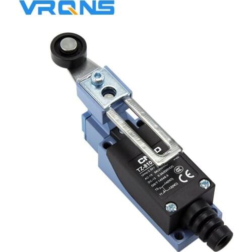 ME TZ-8108 AC250V 5A Limit Switch Rotary Adjustable Roller Lever Arm Mini Limit Switch Momentary Travel Switch