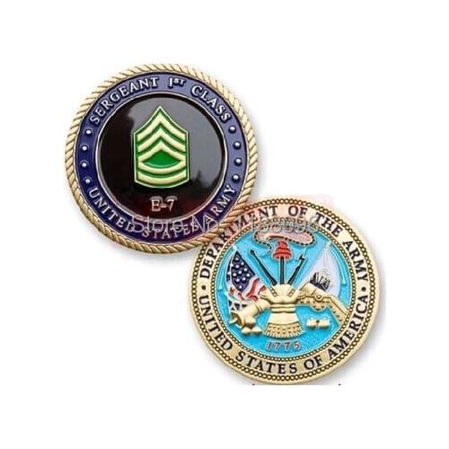 Coins Military medals Metal Paint Crafts Wholesale usa military coins medals cheap custom usa coins