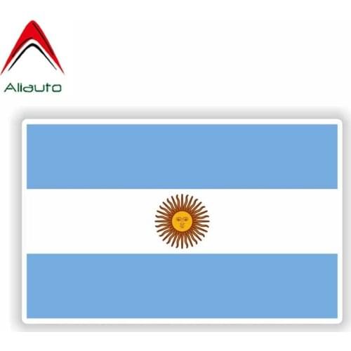 Aliauto Personality Body Car Sticker Argentina Flag Sunscreen Waterproof Reflective Decoration Decal Accessories PVC,14cm*9cm