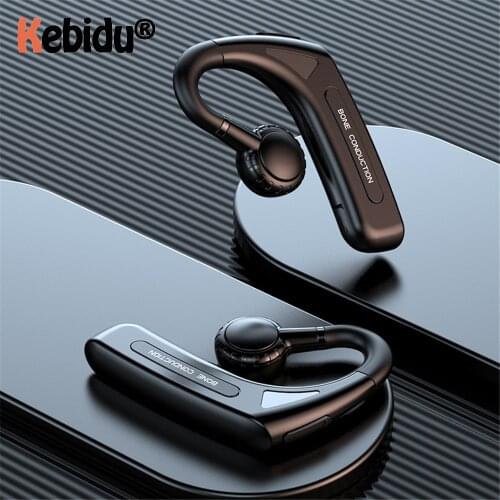 2021 New Bone Conduction Earphone Wireless Bluetooth-compatible Sporting Ear Hook Bluetooth5.1 headset For Car Drive Smart Phone