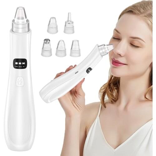 Pore Cleaner Blackhead Remover Vacuum Face Skin Care Suction Black head Black Dots Blackheads Pimples Removal Deep Cleaning Tool