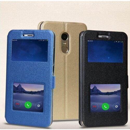 Wholesale For Xiaomi Redmi Note 4X 4 X Luxury PU Flip Leather Back Protect Cover Case For Red mi Note 4X 4 X With Stand Function