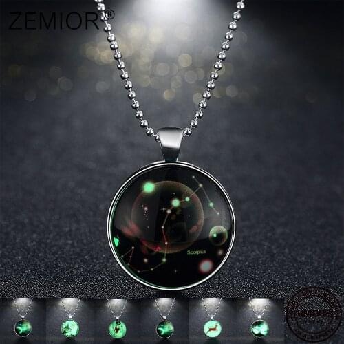 Pendant Necklaces For Women Zinc Alloy Silver Plated Round Moonstone Series Christmas Gift Necklace For Friends Fashion Jewelry