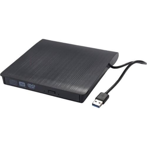 External DVD Drive USB 3.0 Portable CD DVD RW Drive Writer Optical Player Compatible for Windows 10 Laptop Desktop
