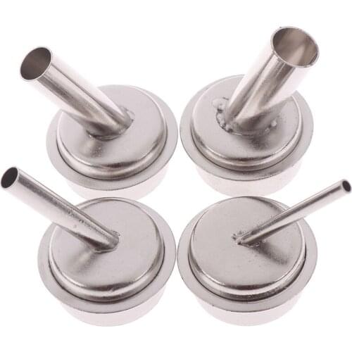 1Pcs 45 Degree Bent Curved Heat Nozzle 3/5/8/10mm Hot air Gun Nozzles for QUICK 861DW Soldering Station Drop Shipping