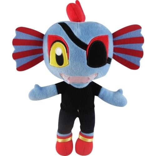 30cm Undertale Undyne Plush Toys Doll Game Undertale Fish Undyne Plush Toy Soft Stuffed Animals Toys for Children Kids Gifts