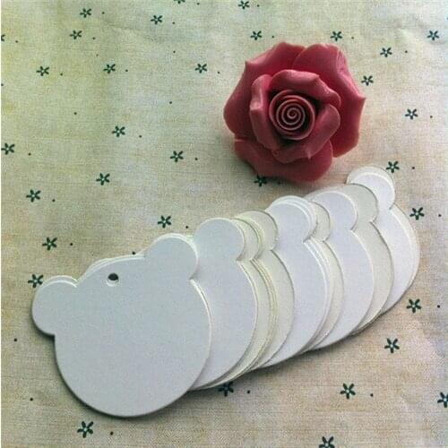 500pcs 6*6cm Big white paper tag, children gift tag/cards, blank bookmarks, handmade card/tags, zakka baking card/tag