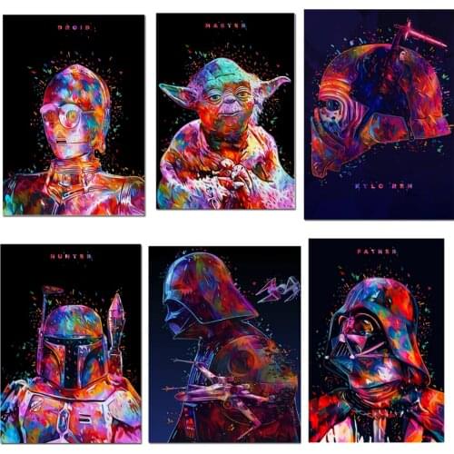 5d Diamond Painting Marvel Star Wars Movie Darth Vader Yoda Posters Diamond Embroidery Sale Pictures Of Rhinestones Mosaic Gift