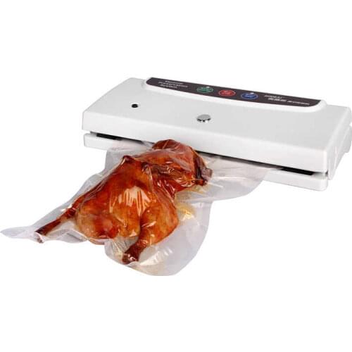 Household Food Vacuum Sealer Packaging Machine Food Saver Commercial Vacuum Packer Including 10Pcs Bags