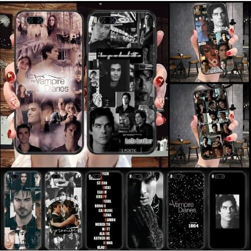 The Vampire Diaries Damon Salvatore Phone Case For Xiaomi Mi Note 8 9 10 11 9T 10T A3 Lite Pro Ultra black trend prime art coque