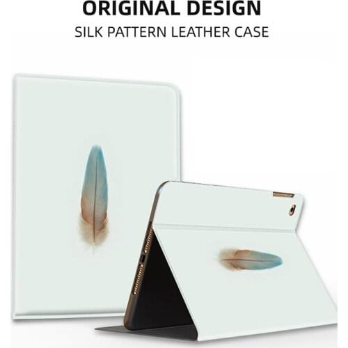 Colored Feathers for Ipad Pouch Cute 10.5" 2017 Ipad Pro Apple for Apple IPad Pro 10.5 Inch 2017 Original Printed Sleeve TPU