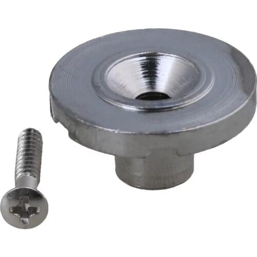 Chrome JB and pB Bass Guitar String Tree Retainer Short Shaft