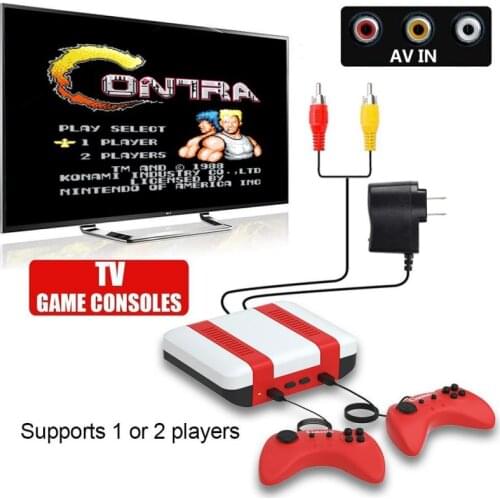 Video Game Consoles TVBox Retro Classic Gaming Player Built-In 620 Games For Retro Dendy Console Portable Retro Boy Toy Gift New