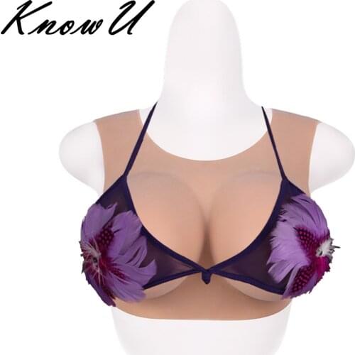 KnowU F Cup Breast Forms Boobs Shemale Transvestites DragQueen Crossdresser Transgender formes mammaires en silicone pour hommes
