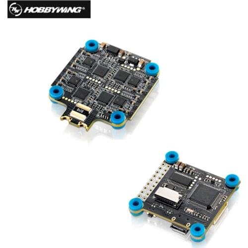 Hobbywing XRotor Micro 45A 4in1 BLHeli32 6S ESC & XRotor Micro Flight Controller F4 for FPV Racing drone Quadcopter