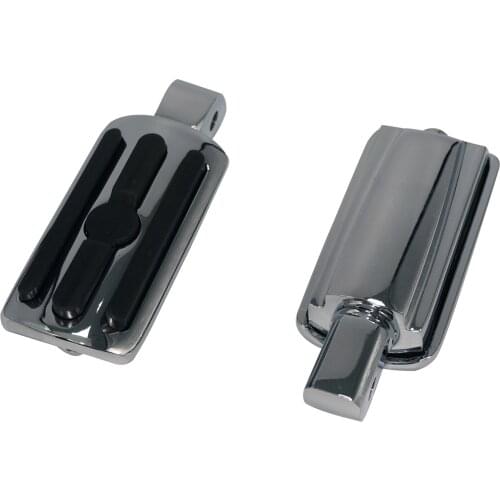 Motorcycle Chrome Foot Pegs Footpegs Fits For Harley Softail Slim Fat Bob Low Rider 2018-2020