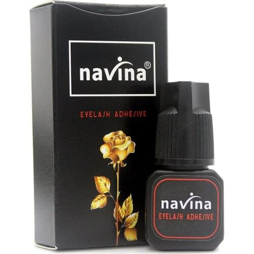 Navina 5g Professional Eyeash Glue Extension Adhesive Faux Mink Eyelashes Glue False eye lash No Harm No odor Makeup Cilia