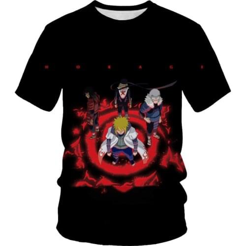 2021 new 3D printing male and female couple casual daily anime T-shirt street short-sleeved Harajuku solid color top 3D printing