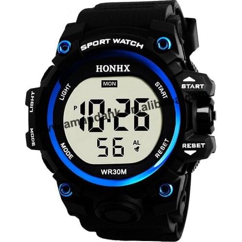 Wholesale Men Women Digital Watch Fashion LED Wrist Watch Men Women Sports Casual Digital LED Watches 55-801