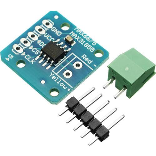 5Pcs/Lot MAX31855 MAX6675 SPI K Thermocouple Temperature Sensor Module Board with pins