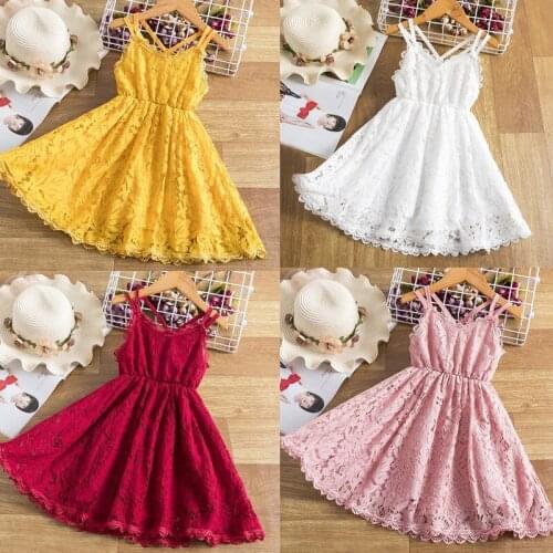 Girls Summer Strapless Dress For Children Evening Wedding Soild Backless Gown Birthday Party Vestidos Girls Size 3-8