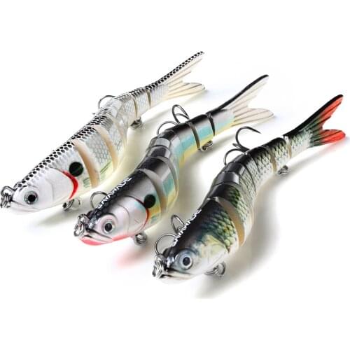 BASSDASH SAVAWADE SERIES SwimHerring 13.5cm 26g Multi Jointed Fishing Lures Hard Swimbaits for Freshwater Saltwater
