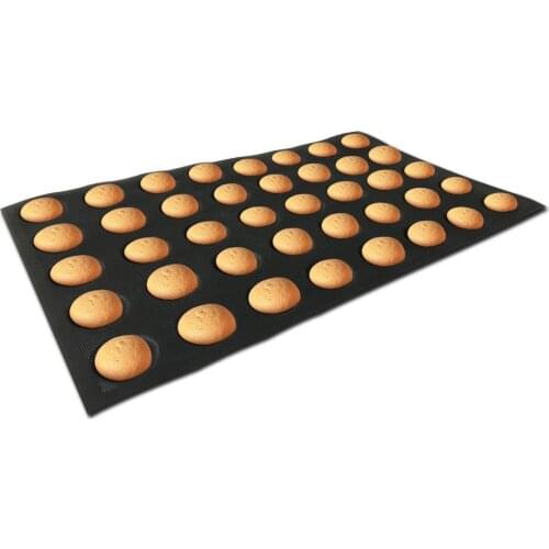 Bluedrop silicone tartlets baking form mini bun bread molds perforated round shape bread molds mini pies bakery sheet liner