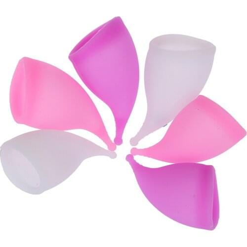 Lady Medical Grade Silicone Menstrual Cup Feminine Hygiene Menstrual Period Cup