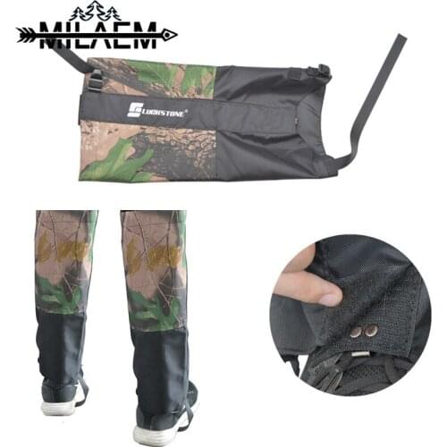 Outdoor Waterproof Mountaineering Snow Cover Camouflage Foot Sleeve Resistant Cover Foot Sleeve for Unisex Hiking Accessories