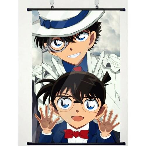 Japanese Anime Detective Conan Kaitou Kiddo Wall Scroll Mural Poster Wall Hanging Poster Home Decor Art Collection