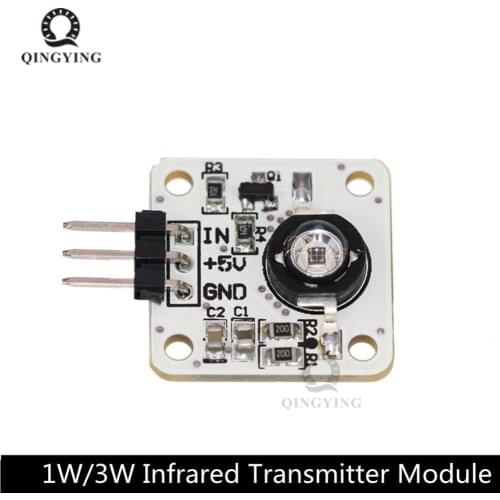1W 350MA 3W 700MA 5V High Power Infrared Ray IR Remote Control Launch Module Launcher Transmitter Board 940nm LED for RC Toy DIY