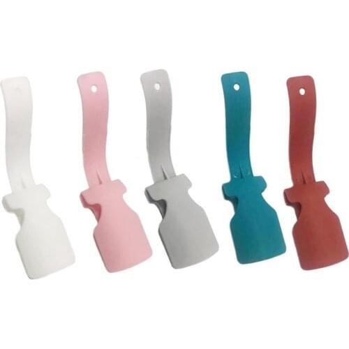 2 Pcs Colorful Lazy Shoehorn One Pedal Shoe Artifact Professional Flexible Small Shoe Lifter Shoe Accessories