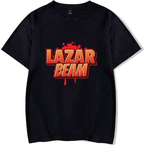 2021 New Summer Plus Size Women Men T Shirt LazarBeam Harajuku T-shirts Fashion Casual Woman Tshirts Streetswear