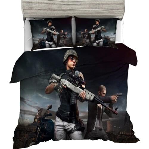 3D Design Digital Printing Bedding Set Duvet Cover Pillowcase Bedclothes Dropshipping Gife Game king Queen size 2020017